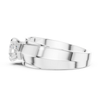 0.75 CT Round Diamond Men's Two-Tone Solitaire Ring