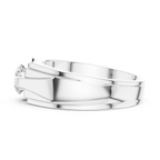 0.75 CT Round Diamond Two-Tone Men's Solitaire Ring