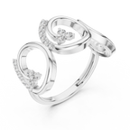 0.28 CT Diamond Infinity Circle Statement Ring