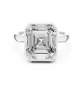 7.32 CT Emerald Cut Bezel Set Men's Diamond Signet Ring