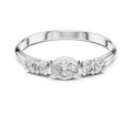 0.29 CT Marquise Cut Diamond Five Stone Ring