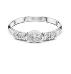 0.29 CT Marquise Cut Diamond Five Stone Ring