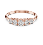 0.42 CT Five Stone Diamond Anniversary Ring