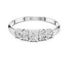 0.42 CT Five Stone Diamond Anniversary Ring