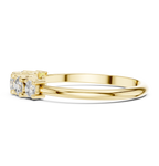 0.42 CT Five Stone Diamond Anniversary Ring