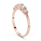 0.42 CT Five Stone Diamond Anniversary Ring