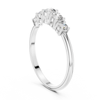 0.42 CT Five Stone Diamond Anniversary Ring