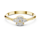 0.21 CT Marquise Cut Diamond Floral Cluster Ring