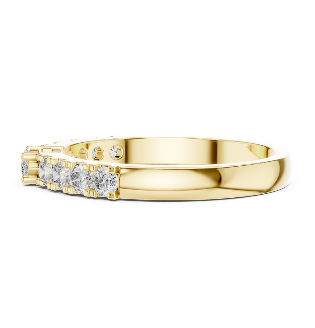 0.38 CT Marquise Cut Diamond Solitaire Ring with Side Diamonds