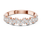 0.49 CT Marquise Diamond Half Eternity Wedding Band Ring