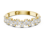 0.49 CT Marquise Diamond Half Eternity Wedding Band Ring