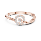 0.09 CT Diamond Circle Ring with Open Shank Design