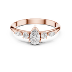 0.38 CT Pear & Marquise Diamond Five Stone Ring