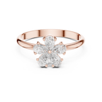 0.46 CT Pear Cut Diamond Floral Cluster Ring