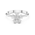 0.46 CT Pear Cut Diamond Floral Cluster Ring