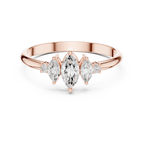 0.31 CT Marquise Cut Diamond Five Stone Ring