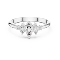 0.31 CT Marquise Cut Diamond Five Stone Ring