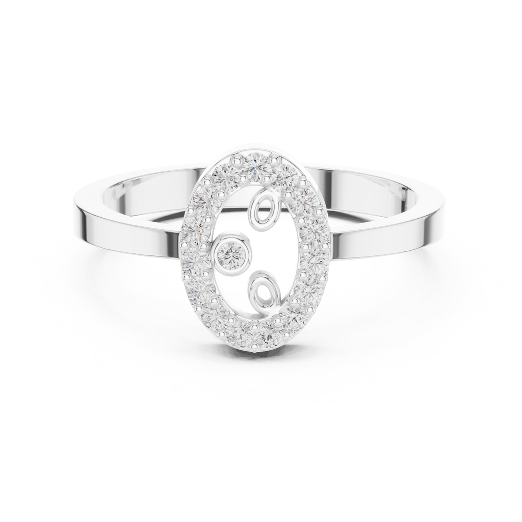 Vintage Halo Diamond Cluster Ring in Rose Gold
