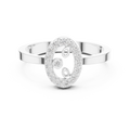 Vintage Halo Diamond Cluster Ring in Rose Gold
