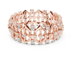 Vintage Milgrain Diamond Eternity Band in Rose Gold