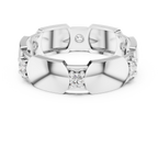 Minimal Bezel Diamond Band Ring