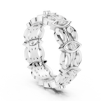 Minimal Vintage Diamond Band Ring