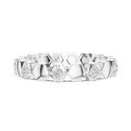 Minimal Diamond Eternity Band Ring in Gold