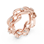 Twisted Eternity Lab Grown Diamond Ring in 14K & 18K Gold