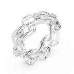 Twisted Eternity Lab Grown Diamond Ring in 14K & 18K Gold