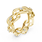 Twisted Eternity Lab Grown Diamond Ring in 14K & 18K Gold
