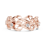 Twisted Eternity Lab Grown Diamond Ring in 14K & 18K Gold