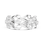 Twisted Eternity Lab Grown Diamond Ring in 14K & 18K Gold