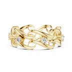 Twisted Eternity Lab Grown Diamond Ring in 14K & 18K Gold