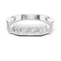 0.55 CT Five Stone Round Diamond Wedding Band