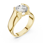 1.50 CT Round Diamond Men's Signet Ring