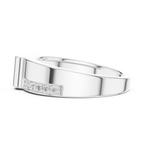 0.18 CT Men's Diamond Signet Ring with Pavé Shoulders