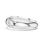 0.13 CT Men's Pavé Diamond Band Ring