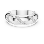 0.13 CT Men's Pavé Diamond Band Ring