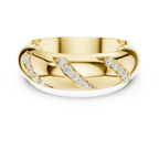 0.13 CT Men's Pavé Diamond Band Ring