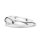 0.14 CT Curved Pavé Diamond Wedding Band