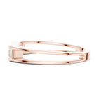 Channel Set Diamond Men's Wedding Band