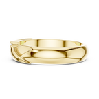 Three Stone Diamond Men's Wedding Band