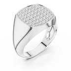 0.70 CT Diamond Cluster Signet Ring for Men
