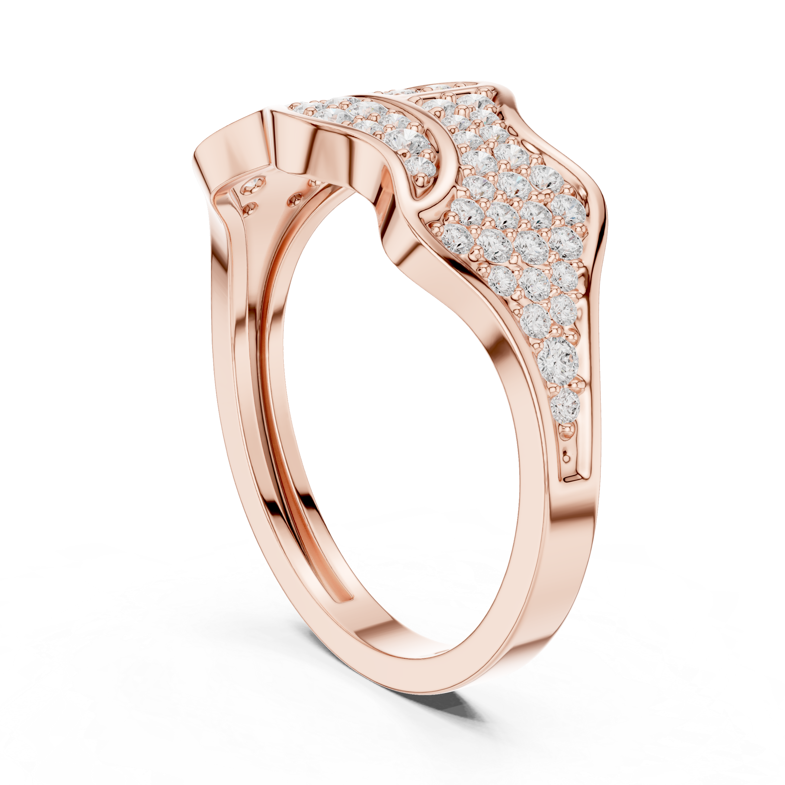 Pavé Diamond Men's Statement Ring
