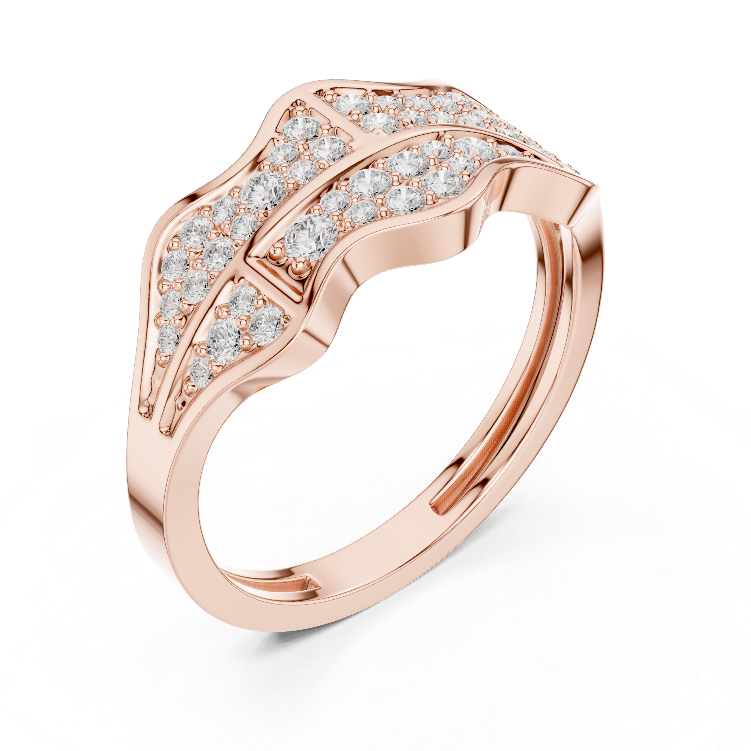 Pavé Diamond Men's Statement Ring