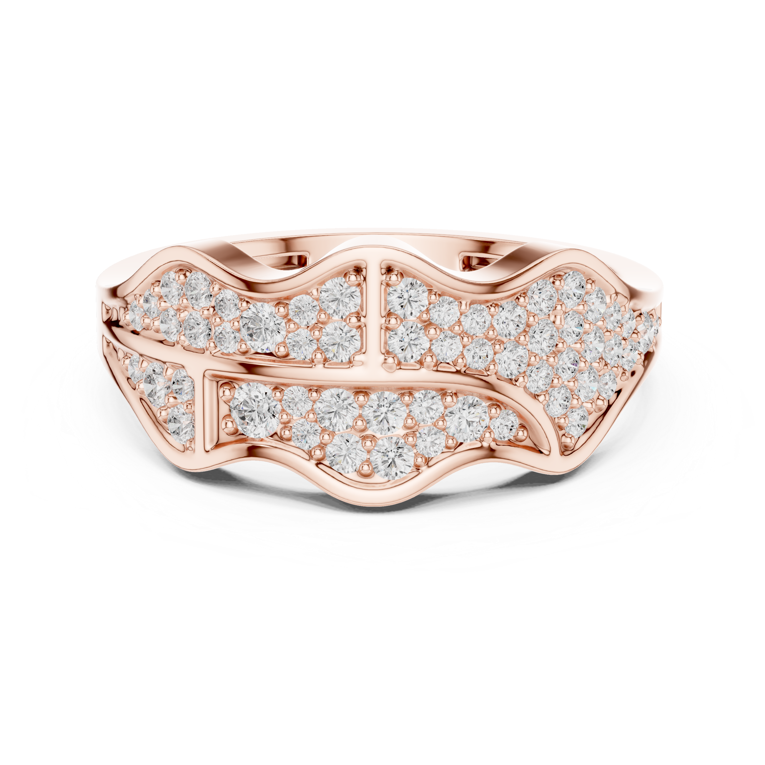 Pavé Diamond Men's Statement Ring