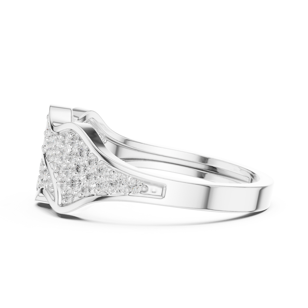 Pavé Diamond Men's Statement Ring