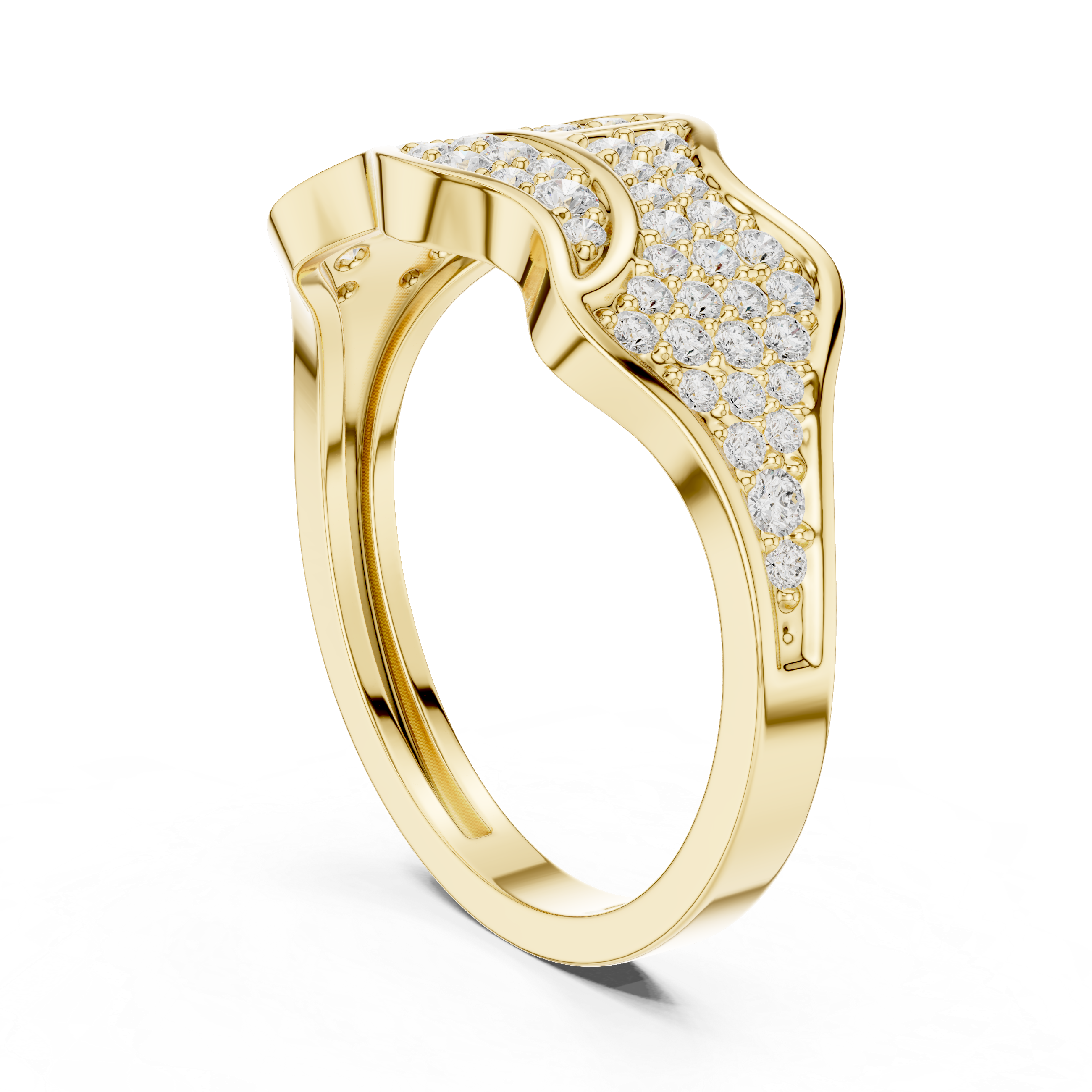Pavé Diamond Men's Statement Ring