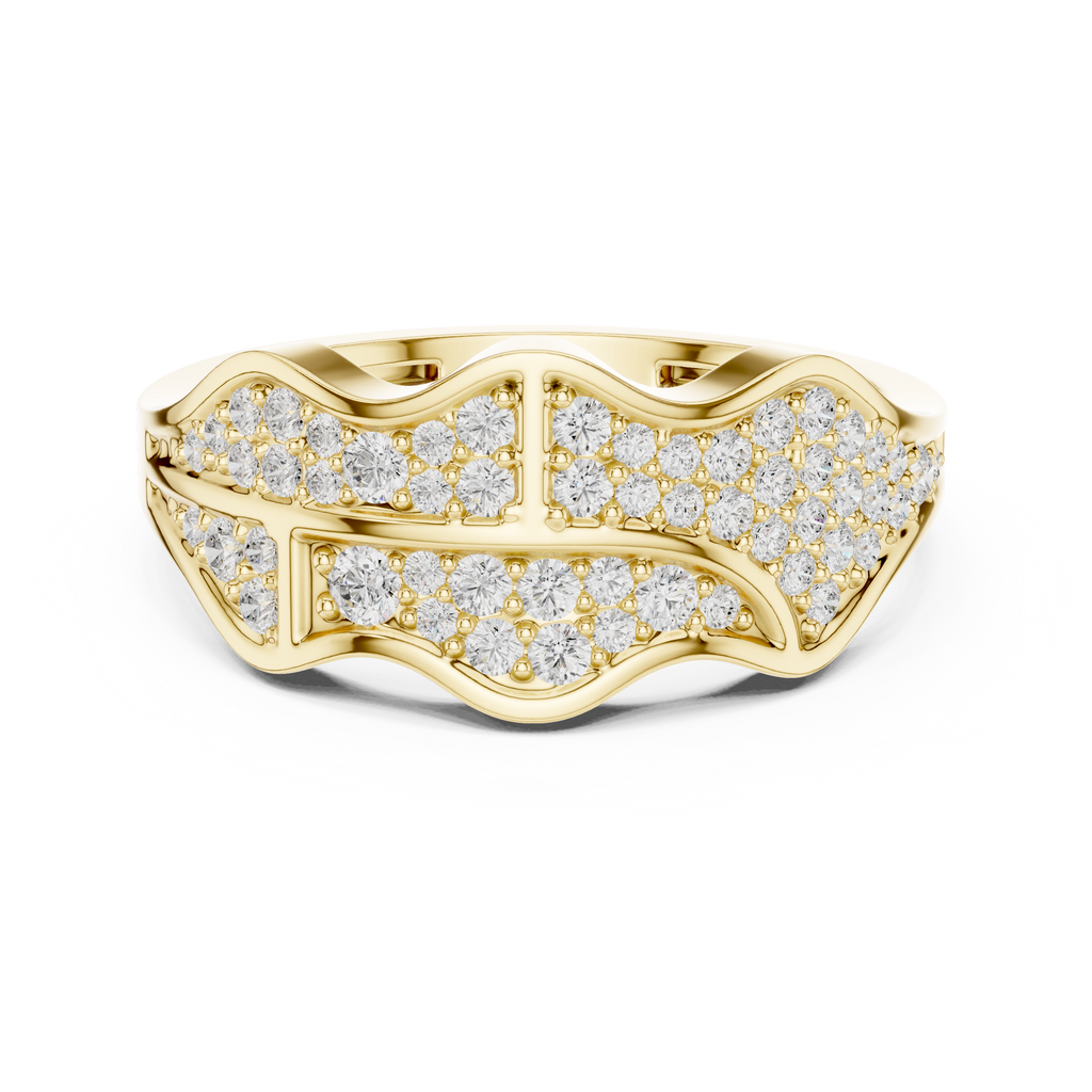Pavé Diamond Men's Statement Ring