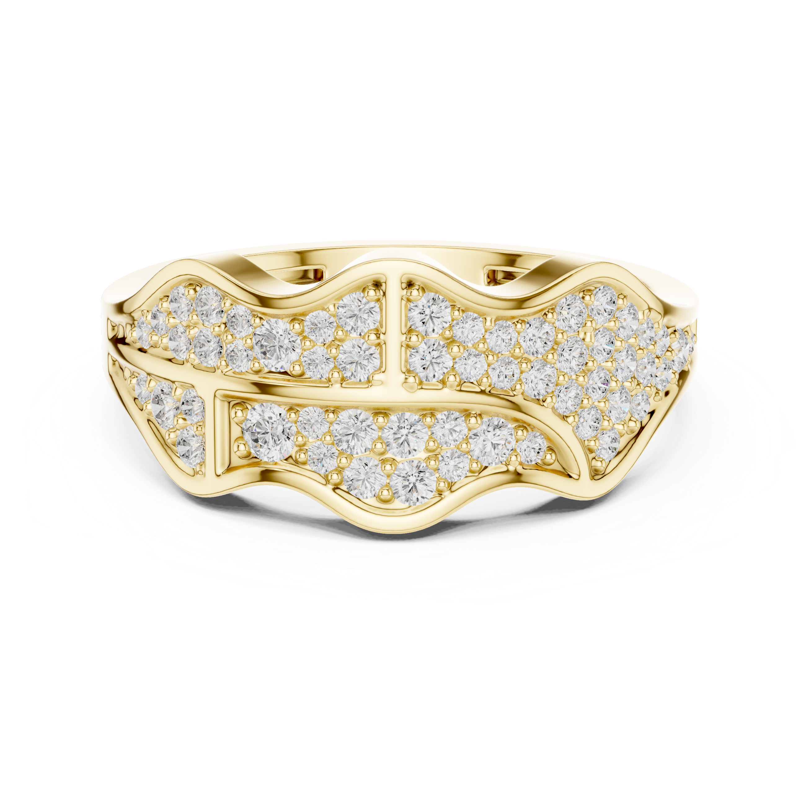 Pavé Diamond Men's Statement Ring